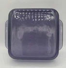VTG Pyrex #222-R Baking Dish 2-Quart Amethyst Purple 8x8x2 Oven Microwave