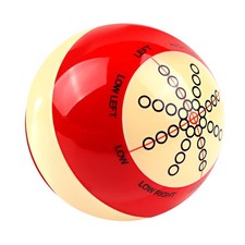 2-1/4" Regulation Size Pool Cue Ball Practice Training Artifact Cue Ball Used...