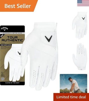 Left-Handed Men's Golf Glove - Quick-Dry, Griptac 2.0 Technology, Small Size