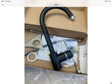 B&q. Cooke&lewis  Kitchen Sink Tap, Mono Bloc lever.black