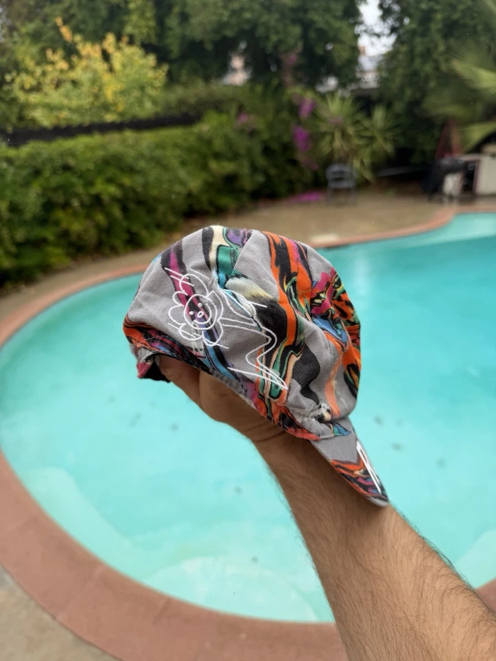 Rapha Cycling Cap RCC Cycle Club Multicolor Hat Bike Racing OSFM Lightweight - Image 4 of 4