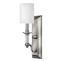 Weiß Nickel Klassisch Wandleuchte Leuchter 1X60W/E14 11,4X17,1X45,1 [Cm]