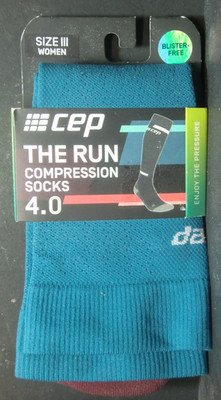 CEP The Run Compression WP209R3 Women's 4.0 Tall Socks Size III