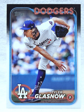 2024 Topps Update Series Tyler Glasnow #US300 Los Angeles Dodgers 