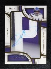 2023 Immaculate Nameplate Nobility Signatures 4/10 Daunte Culpepper Auto 1fl4