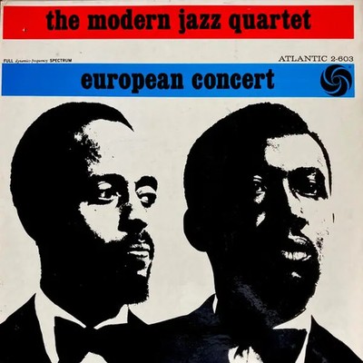 The Modern Jazz Quartet European Concert MONO, LAMINATED Atlantic 2xVinyl LP
