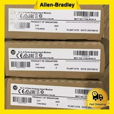 New Factory Sealed 1746-NO4I SLC 500 Analog O...