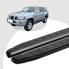 Pedane Adatte Per Nissan Patrol Da 01/2005 A 12/2012 (Modello: DOLU, Colore: S