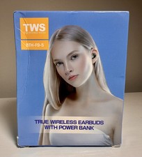 TWS Wireless Earbuds with LED Display Charging Case Cord