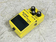 BOSS SD-1 Super Overdrive Pedal with Box Serial U0I7527 Excellent Condition