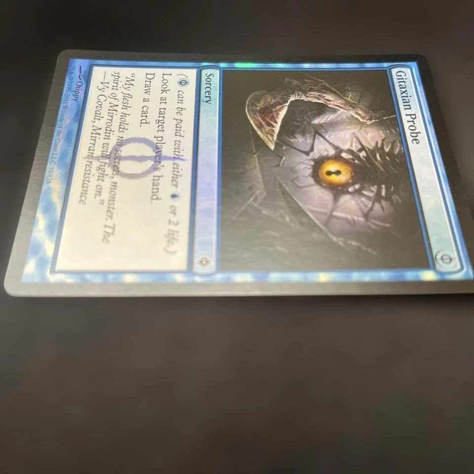 MTG Gitaxian Probe NPH Foil Play Used - Image 2 of 4