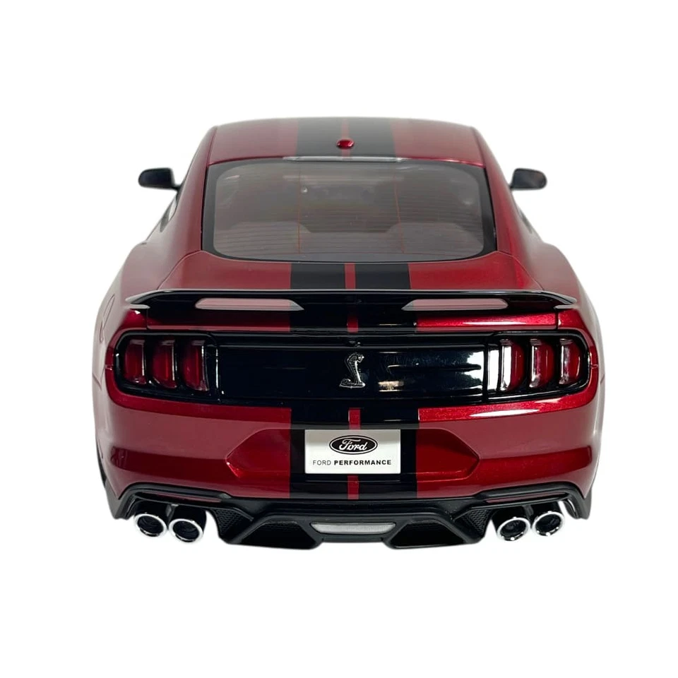 Modellino Auto Autoart 1/18 Ford Mustang Shelby GT500 Rapid Red - Immagine 4 di 4