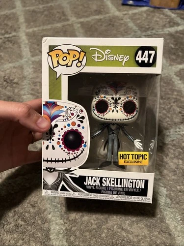 Funko Pop! Vinyl: Disney - Jack Skellington - Hot Topic (HT) (Exclusive) #447