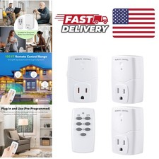 Mini Wireless Remote Control Outlet Switch fo...