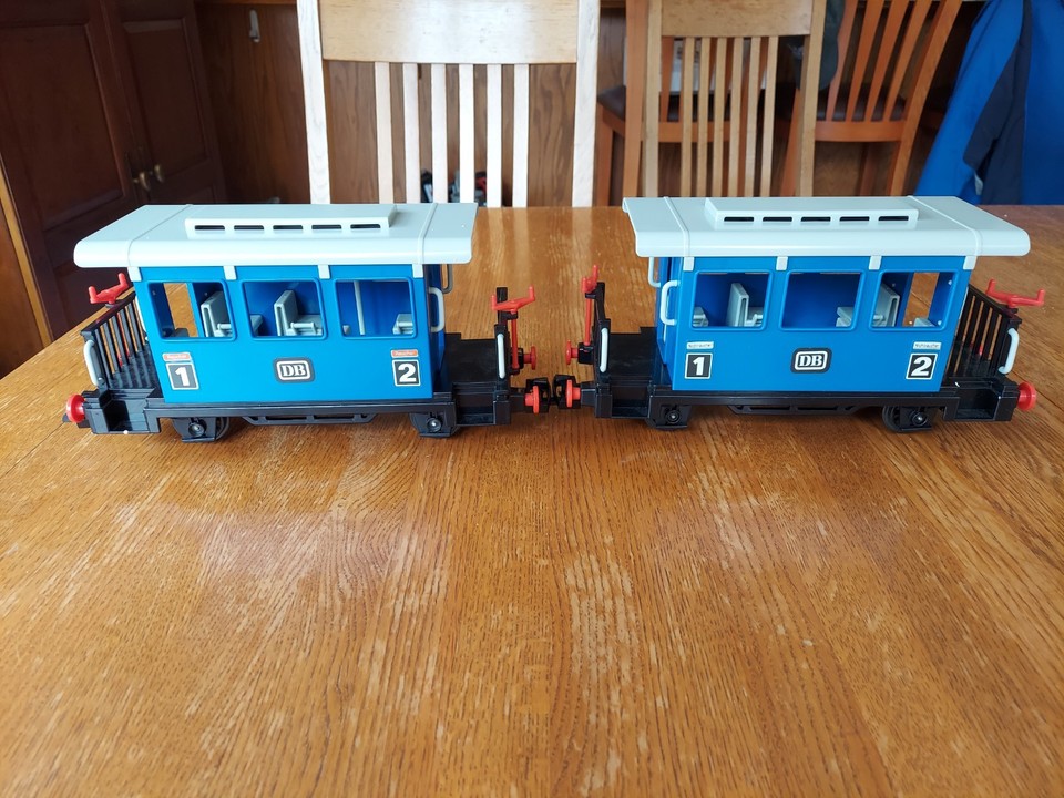 Playmobil vintage 1984 Geobra modèle 4000 train électrique
