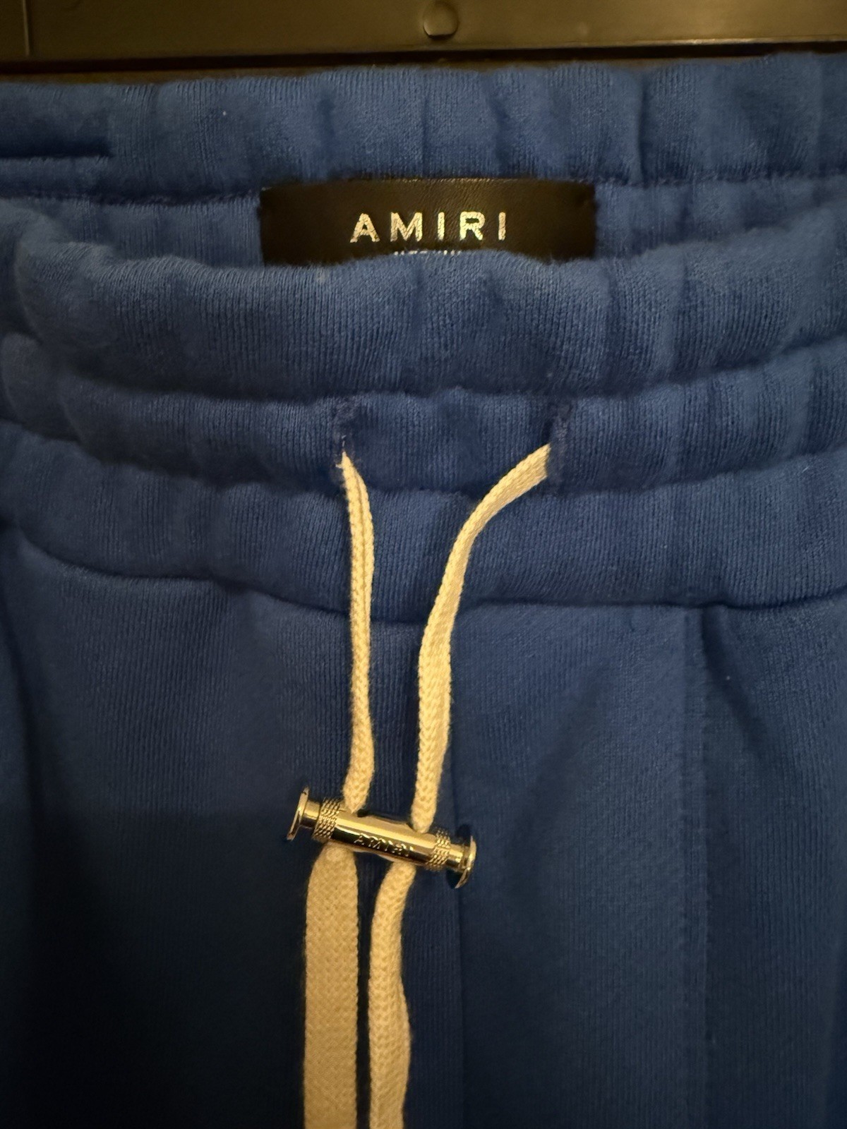 Amiri Paint Drip Core Blue Sweat Pants Size Medium Brand New