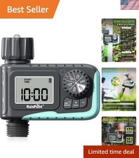 Programmable Sprinkler Timer with Rain Delay ...