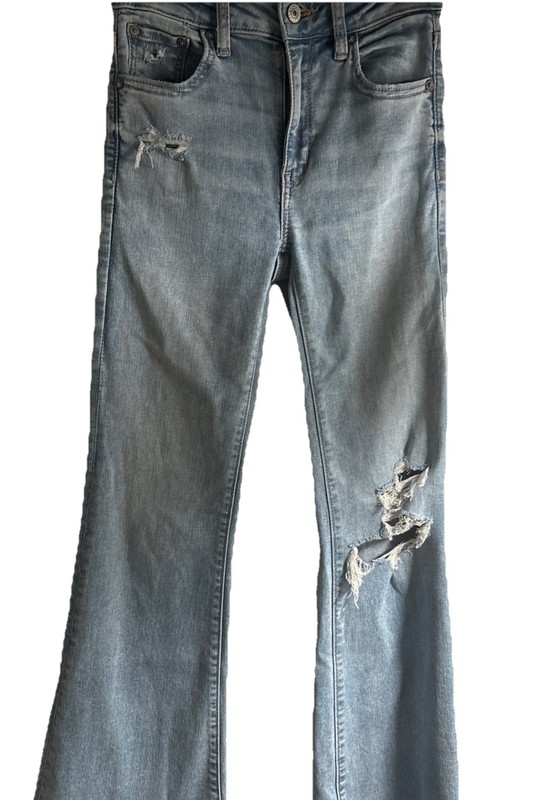 American Eagle ~Sz00 Regular ~Junior Jeans~ Supper High-Rise~STRETCH