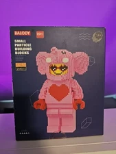 Balody Lego Set - Pink Heart Elephant