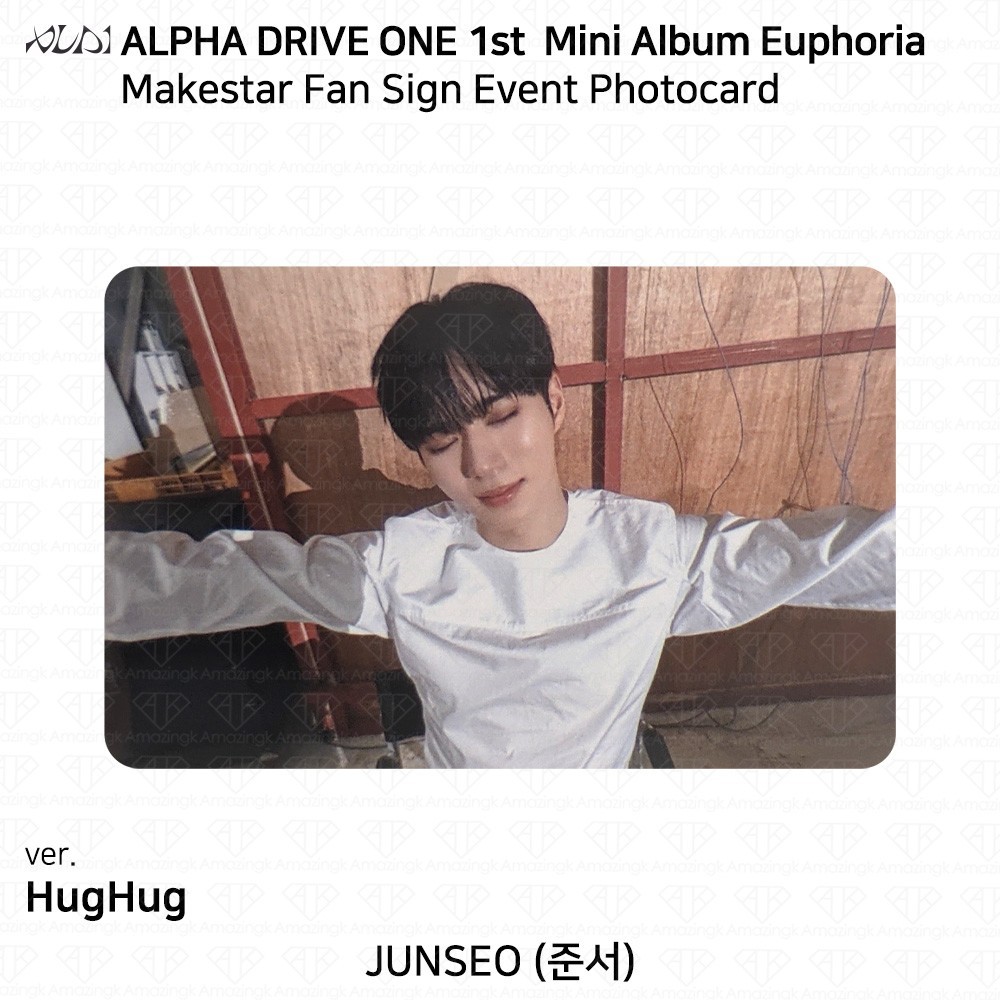 ALD1 Alpha Drive One 1st Mini Euphoria MakeStar Fan Sign Photocard