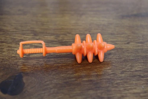 Vintage 1985 MOTU Spikor ORANGE Battle Club Mace Weapon Masters of the Universe