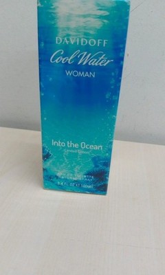 DAVIDOFF COOL WATER WOMAN INTO THE OCEAN EDT 100 ML LIMITED EDITION NEW IN BOX