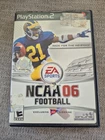 EA SPORTS NCAA Football 06 Sony PlayStation 2 2005 CIB complete with manual
