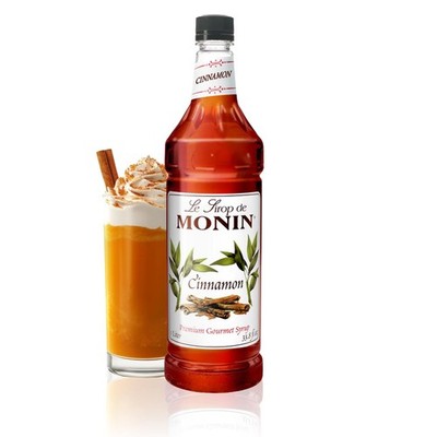 Cinnamon Syrup Sweet Spicy Versatile Natural Flavors 1 Liter GlutenFree