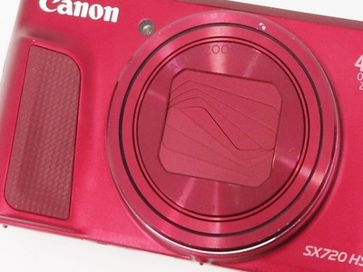 【美品】キャノンPowerShot SX720 HS 赤 Amazon | Canon デジタルカメラ PowerShot SX720 HS レッド 光学