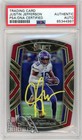 Justin Jefferson 2020 Select Maroon Die-Cut Auto Rookie Card 261 PSA/DNA (Smear)