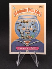 1987 Topps Garbage Pail Kids #349B Barnacle Bill