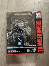 BNIB Transformers Studio Series SS08 Blackout Decepticon Movie Action Figure NEW