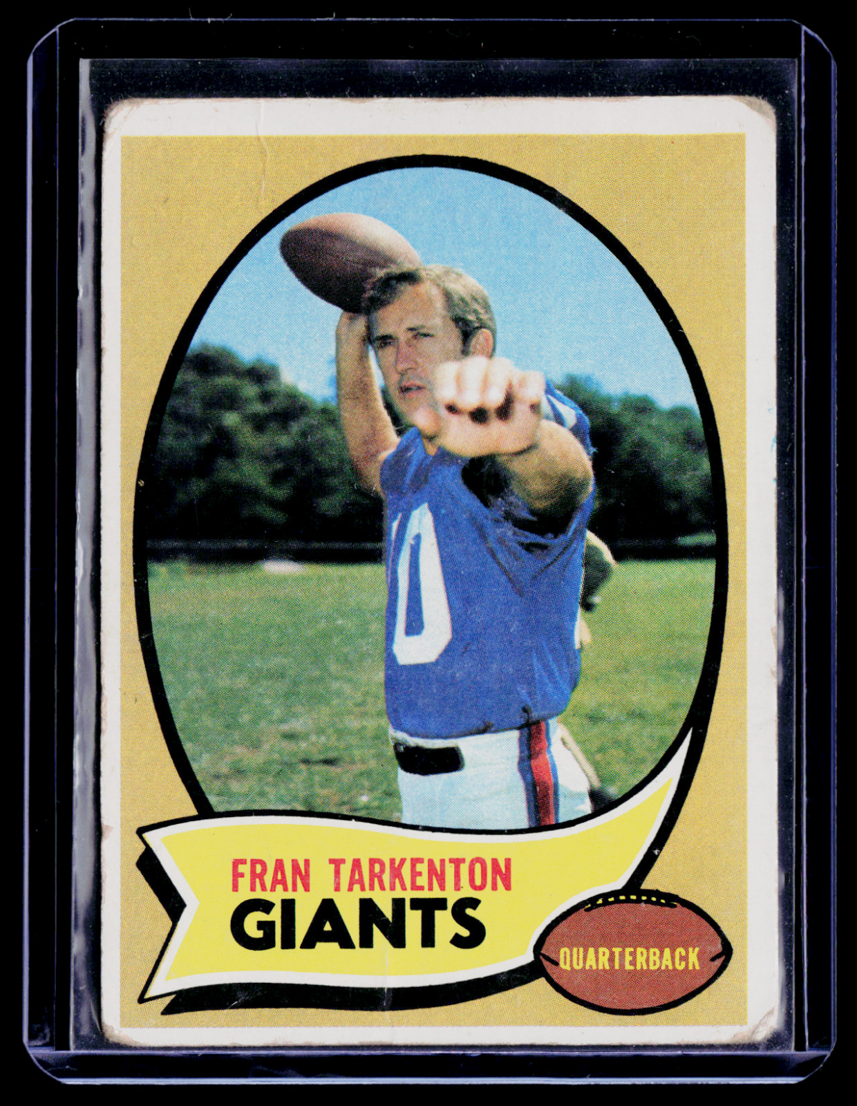 1970 Topps - Fran Tarkenton #80