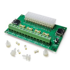 PSU Breakout Board ATX Power Supply DC 12V 5V 3.3V Splitter Module Green