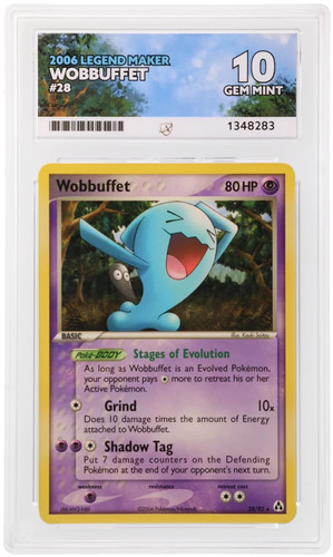 Wobbuffet graded ACE 10 for sale on eBay