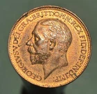 1926 George V Farthing — photo from another recent sale