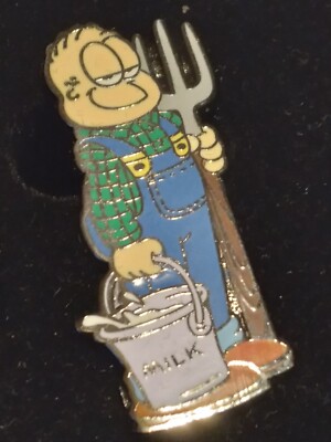 Jim Davis Jon's Dad Mr. Arbuckle Farmer Garfield Cat PAWS 2008 Backpack Hat