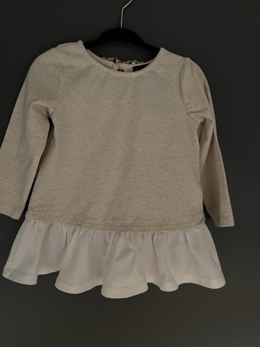 Cynthia Rowley Charming Long Sleeve Top with Ruffle Hem -12 months - Bild 1 von 5