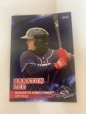 Braxton Lee Card 2019 Binghamton Rumble Ponies Team Card