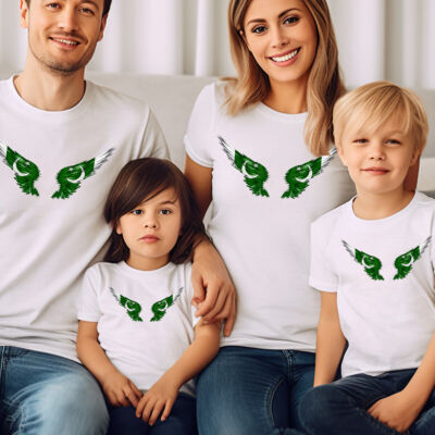 Pakistan Flagge Happy Independence Day 14. August Freiheitskampf T-Shirt #ID1