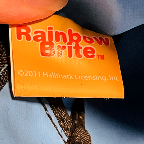 Rainbow Brite Backpack Mini Bag Girls Kids 11" x 9" Hallmark 2011 Retro NWOT - Picture 4 of 10