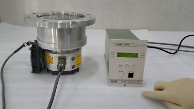 As-Is OSAKA VACUUM COMPOUND MOLECULAR PUMP & POWER SUPPLY As-Is OSAKA VACUUM COMPOUND MOLECULAR PUMP & POWER SUPPLY