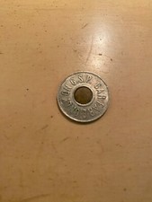 Vtg Garden State Parkway G.S.P. New Jersey Car Toll Token " Car Fare Only"