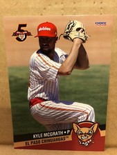 2018 El Paso Chihuahuas Kyle McGrath RC Rookie San Diego Padres