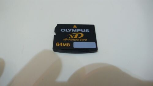 Genuine Olympus 64MB xD-Picture Card Mint OEM MXD64P3 for Fujifilm Kodak camera - Picture 1 of 2
