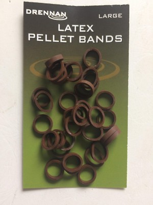 DRENNAN LATEX PELLET BANDS - FISHING ACCESSORY