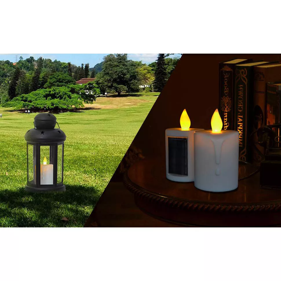 Solar candle lights for clearance windows