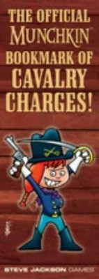 3SJG The Official Munchkin Bookmark of Cavalry Charges! Promotional 10d2