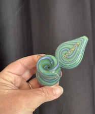 Pipe Spoon Hammer Dry  Tobacco Pipe Collectible Glass Pipes Phoenix Star