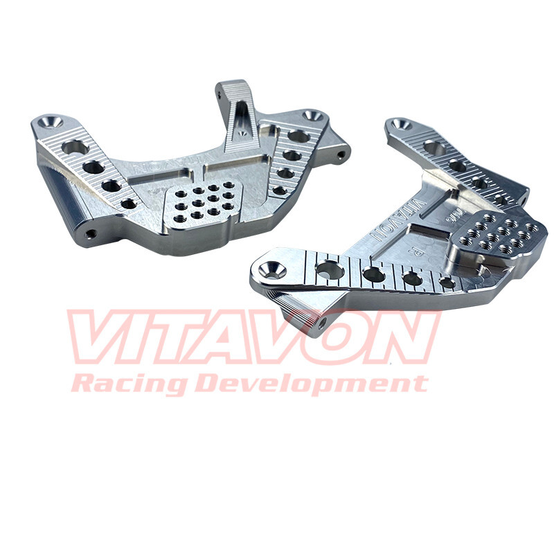 Vitavon CNC Alu7075 Front & Rear Shock Tower For SCX6 Jeep Wrangler Trail Honcho - Foto 12